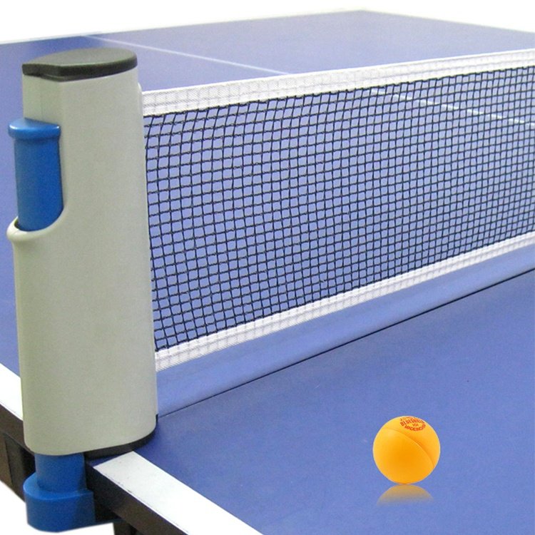Factory Direct Portable Tennis Training Equipment Retractable Table Tennis Net Durable & Easy Setup