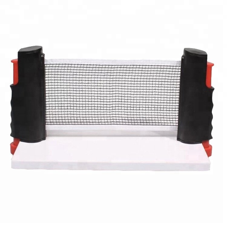 Factory Direct Portable Tennis Training Equipment Retractable Table Tennis Net Durable & Easy Setup
