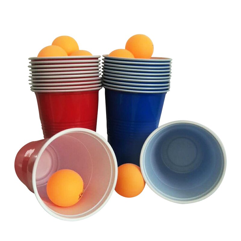 Popular Beer Ping Pong Balls 40mm Custom Logo table tennis Balls For Game