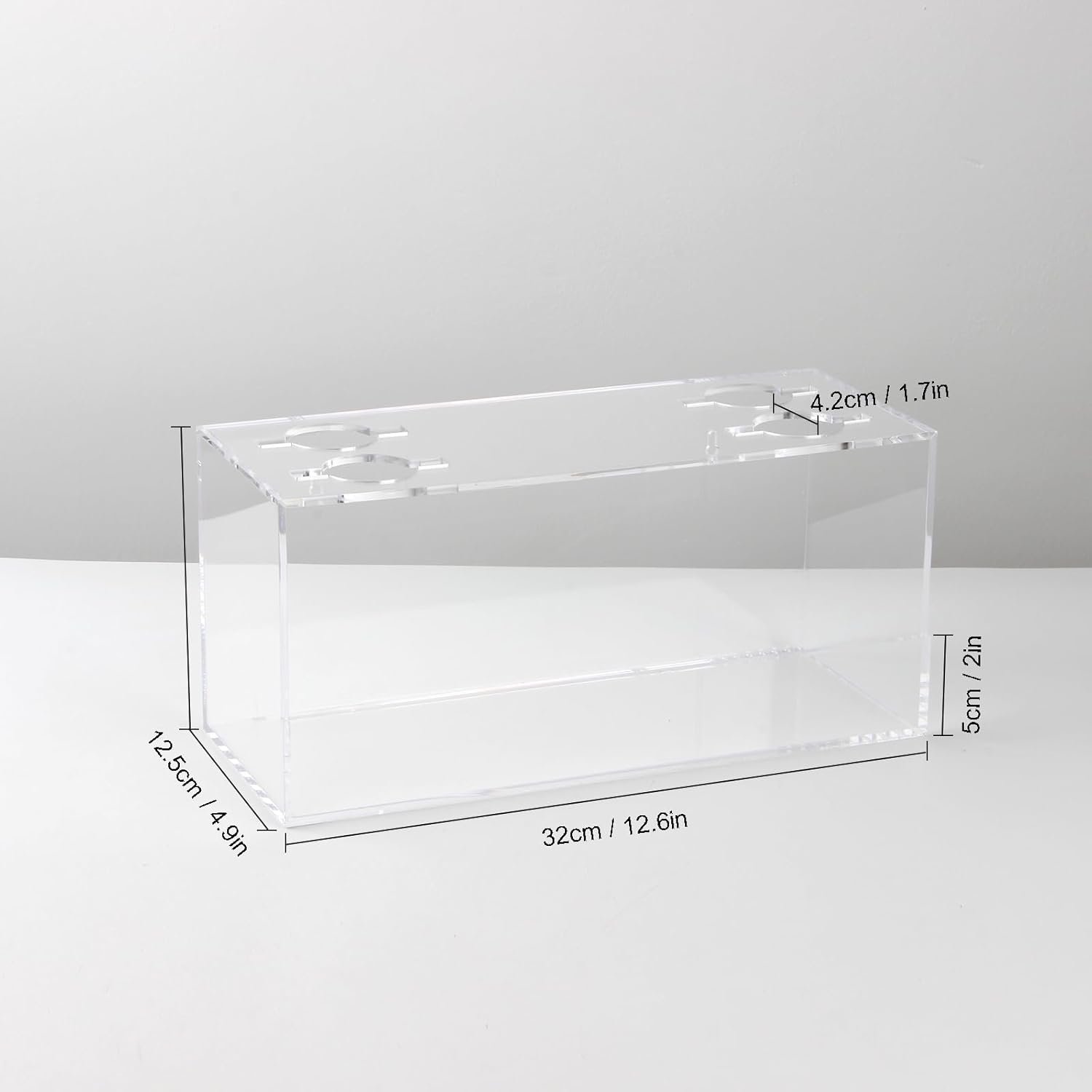 Acrylic Ping Pong and Table Tennis Storage Rack