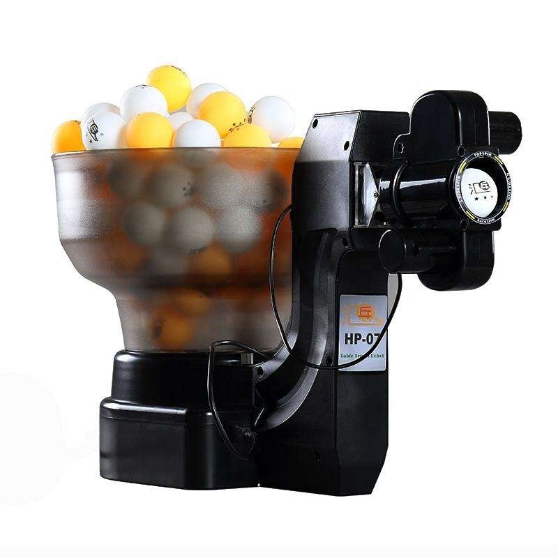 YIZHI Automatic Table Tennis Ball Launching Machine Throwing Machine Portable Ping-pong Ball Sports Training Machine