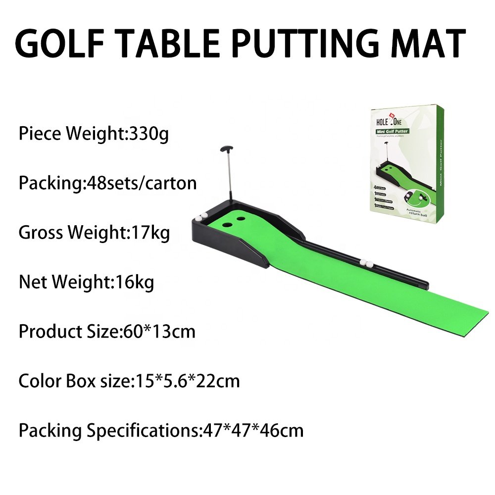 Nuevo Golf Mini Desktop Putting Manta Golf Mesa Putting MatNew Golf Mini Desktop Putting Blanket Golf Table Putting Practice Mat