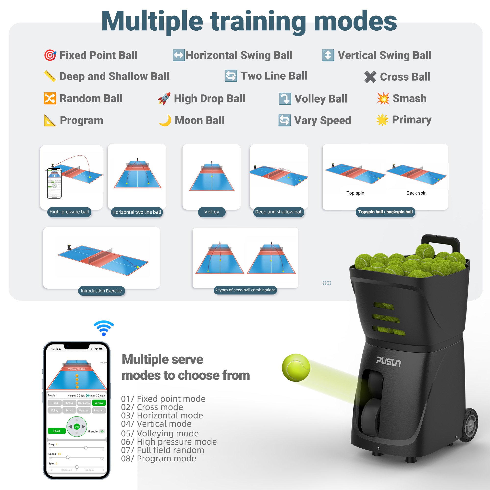 Good Quality The Ball Speed Is Adjustable Dedicated To tennis Professional tennis Training Padel tennis Ball Machine