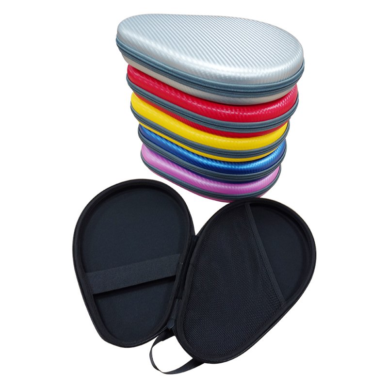 Customized EVA Ping-pong Cover Table Tennis Racket Bat Bag Hard Padel Case For Paddle Balls
