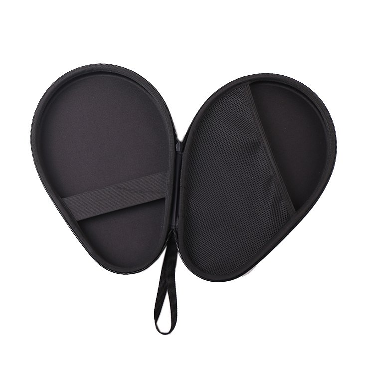 Customized EVA Ping-pong Cover Table Tennis Racket Bat Bag Hard Padel Case For Paddle Balls