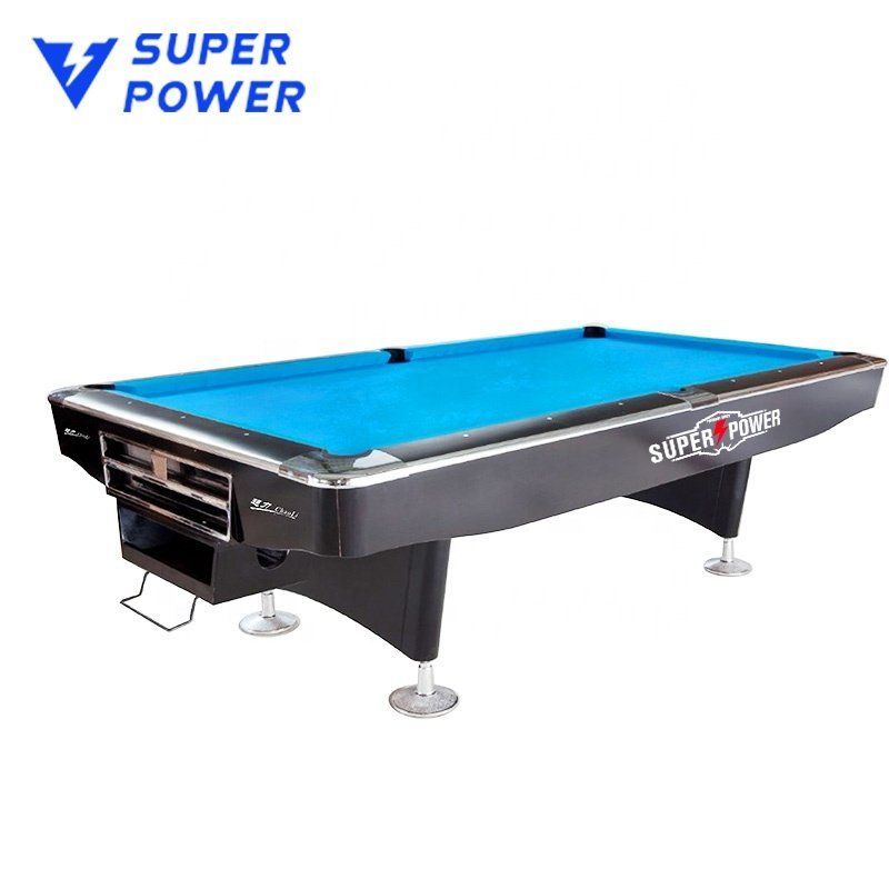 Cheap Factory Price Four Generations Solid Wood 8ft Billiard Pool table With tennis On Top