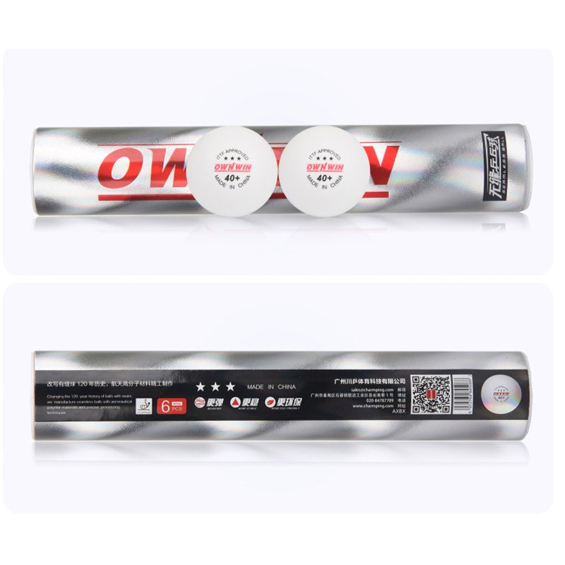 Year-End Promotion 2024 Hot Selling Original OWNWIN Table Tennis Balls 1/2/3/3+ Star Pingpong Ball Clearance