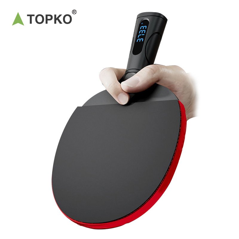 TOPKO Portable Smart Table Tennis Racket for Outdoor Sports Polymer Battery 450mAh High Quality Training Table tennis racket