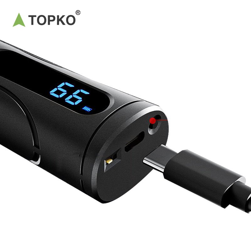 TOPKO Portable Smart Table Tennis Racket for Outdoor Sports Polymer Battery 450mAh High Quality Training Table tennis racket