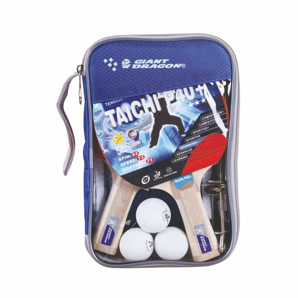 Factory Supply Table Tennis Racket Table Tennis Set With 2 Bats And 3 Balls And Post Net Set