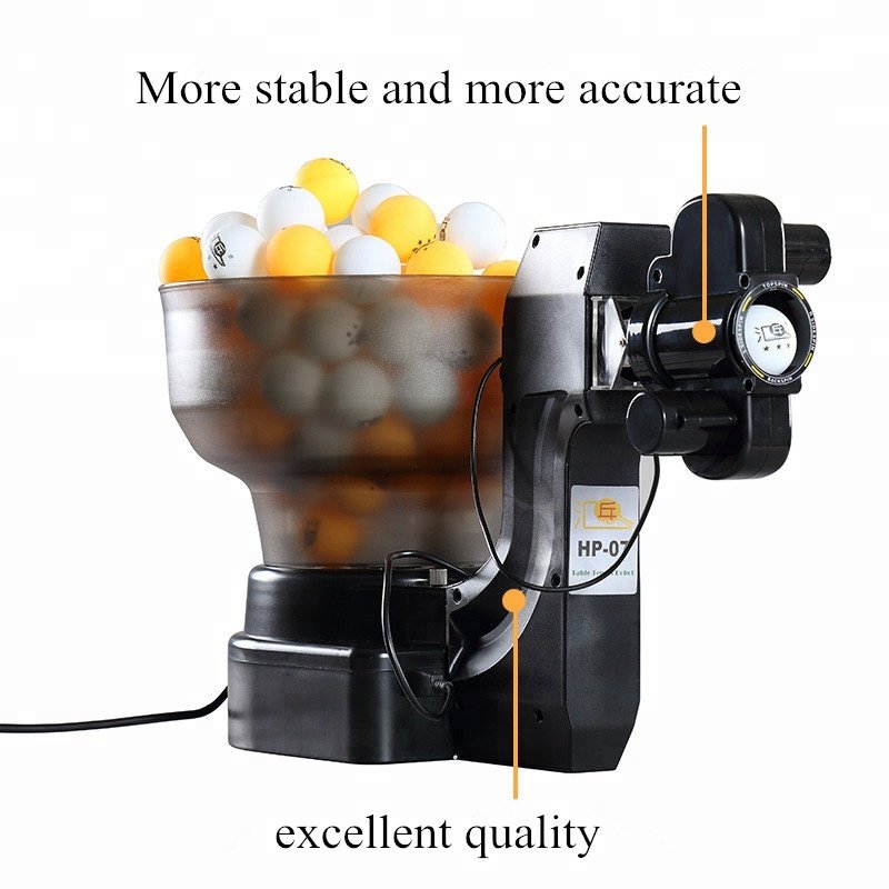 Professional Automatic ping pong robot with 36 Different Spin Balls table tennis robot
