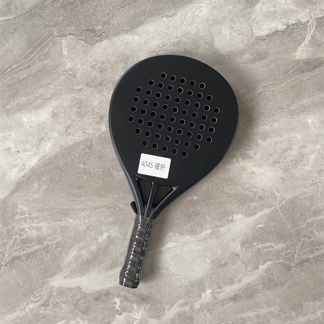High Quality Custom Carbon Fiber Padel Tennis Rackets 3K 12K 18K Racquets with EVA Grip Durable Polyester and Nylon Nets