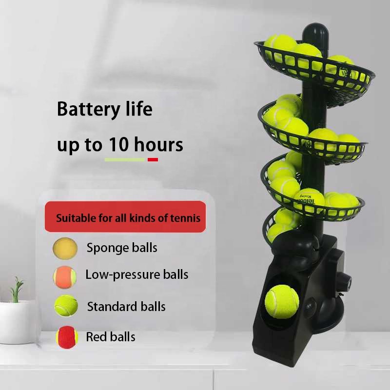 TenniSmach TS-02 Mini Plastic Sports Training Equipment Efficient Tennis Ball Throwing & Serving Machine