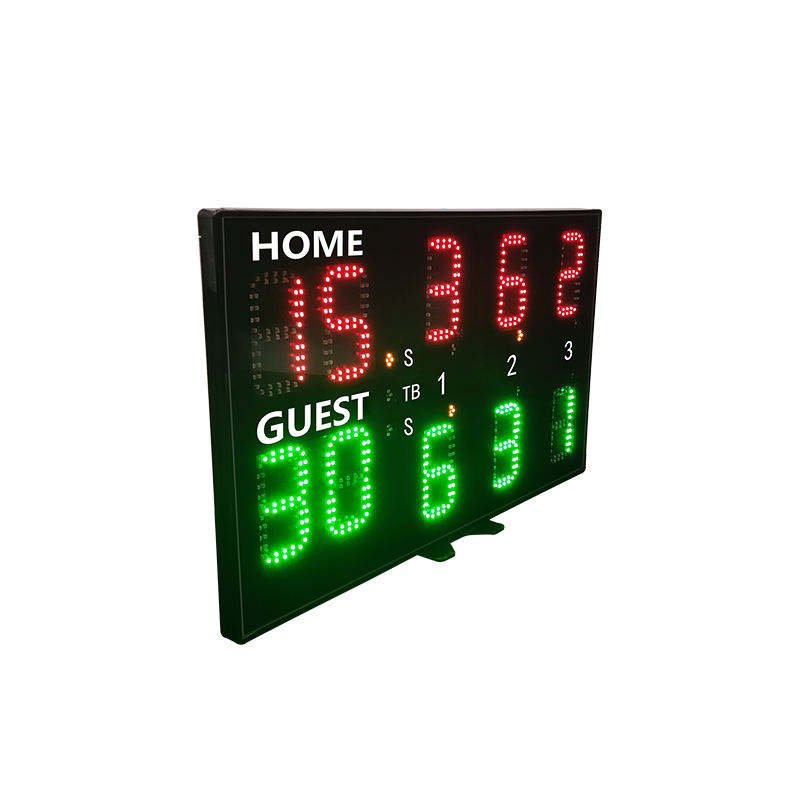 Ganxin Portable Tennis Scoreboard Accurate Score Keeping Display LED Digital Electronic Cricket Tennis Scoreboard