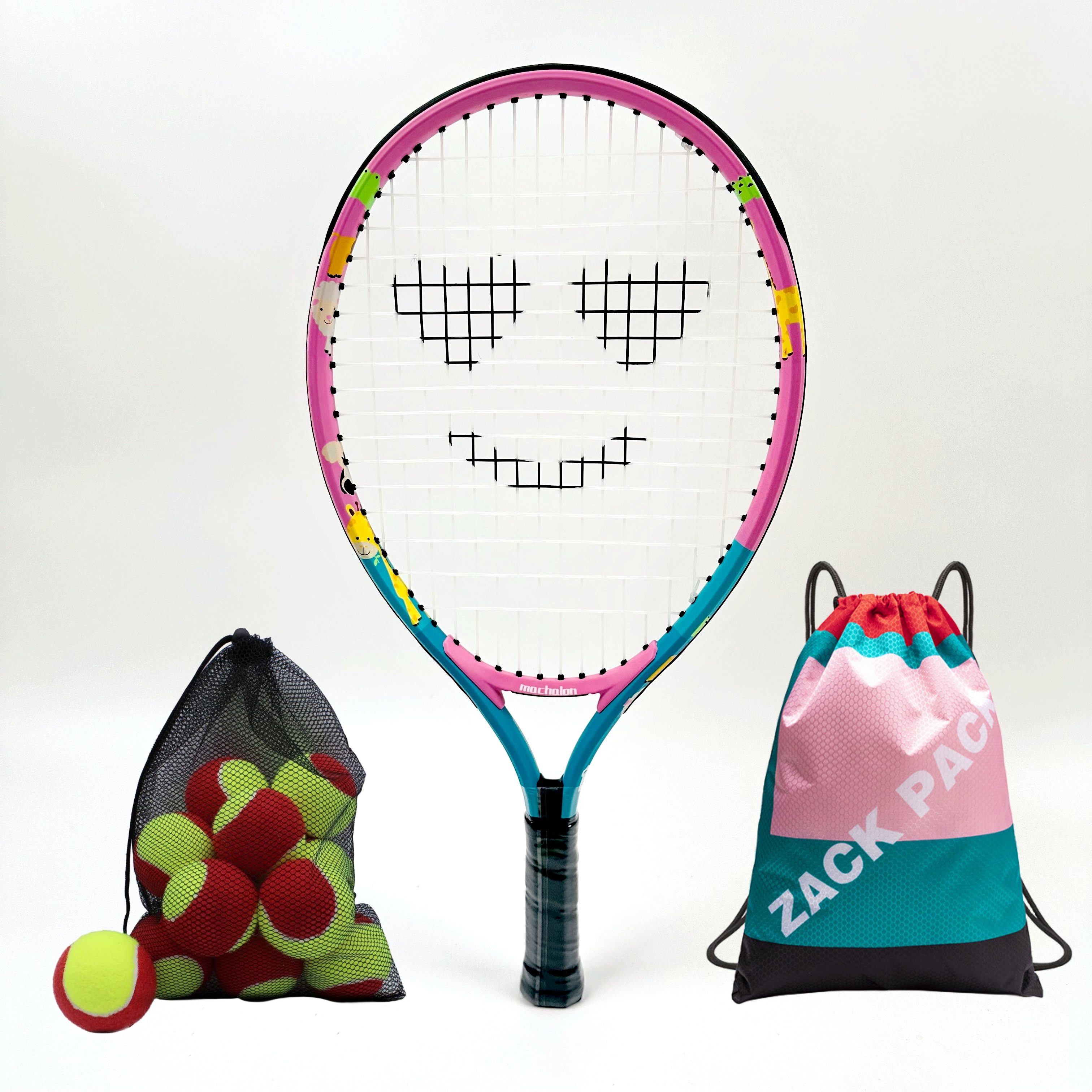 Wholesale Professional Aluminum tennis Racquet Kids Training tennis Rackets Junior tennis Racket For Kids 17 19 21 23 25inch