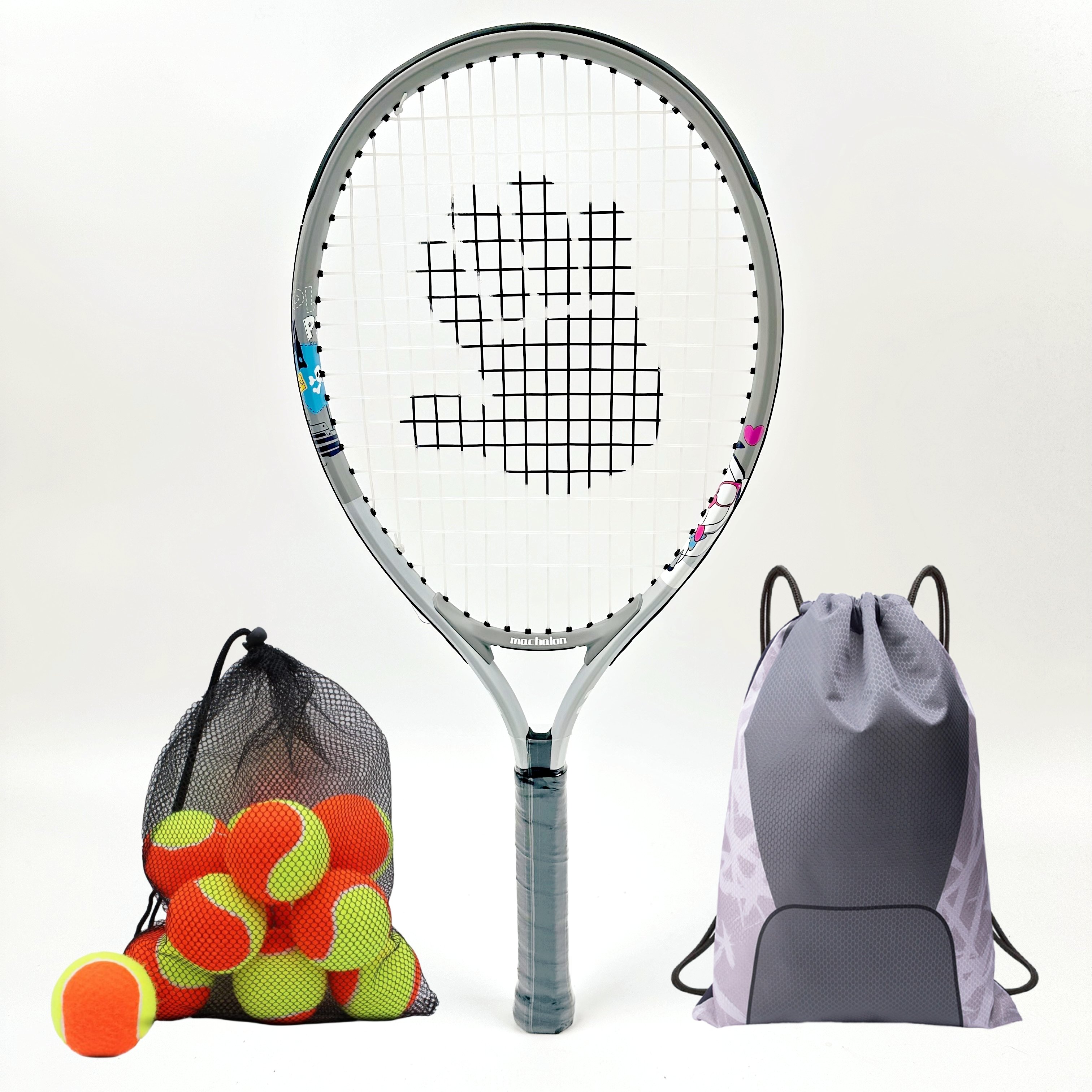 Wholesale Professional Aluminum tennis Racquet Kids Training tennis Rackets Junior tennis Racket For Kids 17 19 21 23 25inch