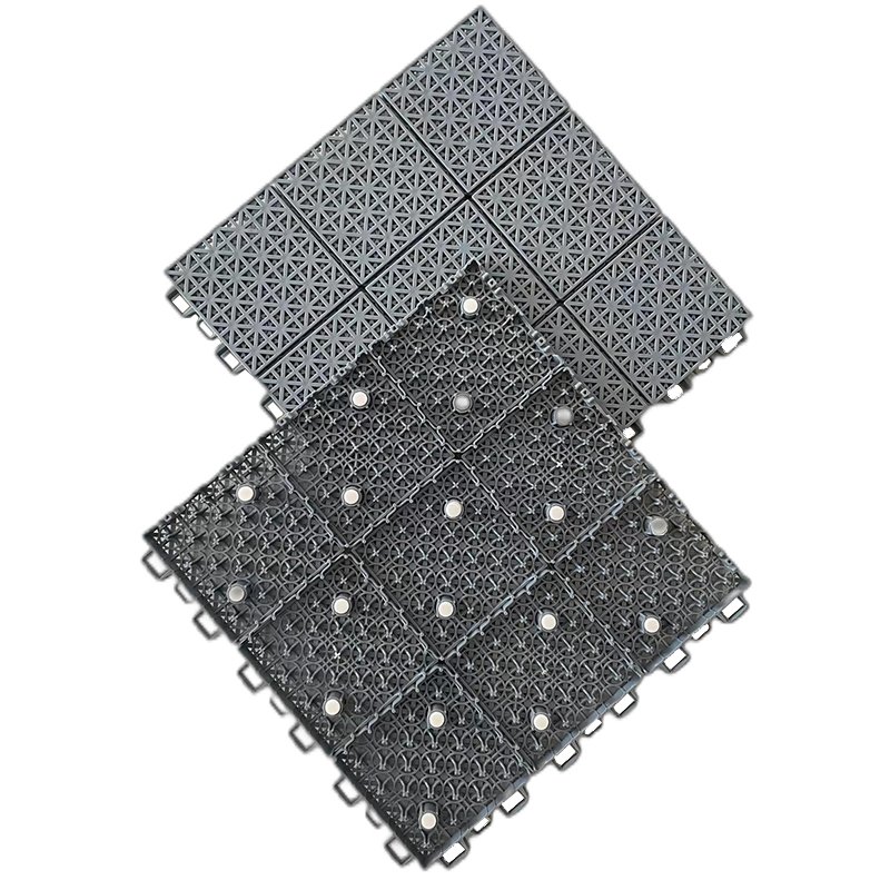 Sports Plastic Flooring for Basketball Tennis Badminton Courts-Outdoor Tiles for Basketball Courts