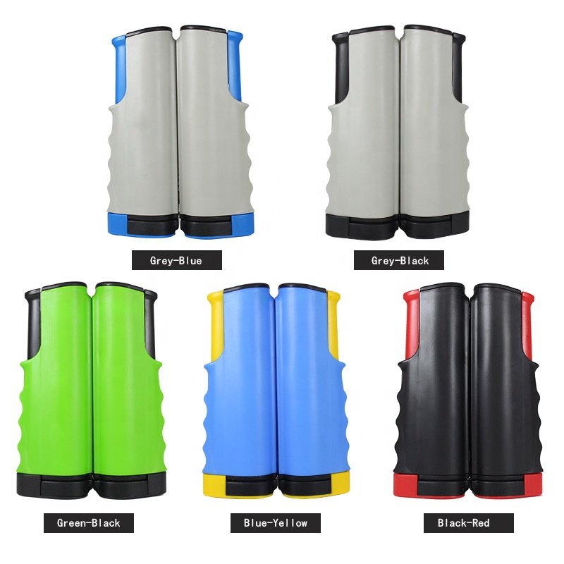 Adjustable Any Table Play Ping-Pong Anywhere Retractable Portable Table Tennis Net and Post Set