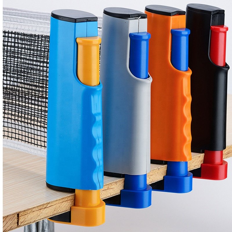 Adjustable Any Table Play Ping-Pong Anywhere Retractable Portable Table Tennis Net and Post Set