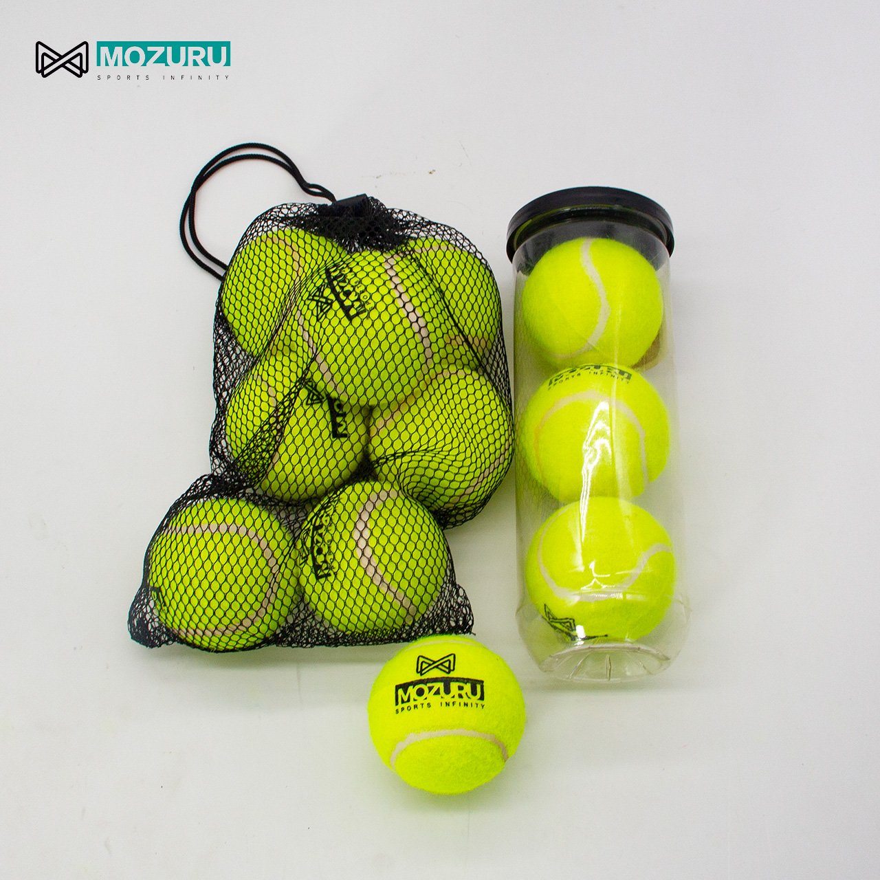 MOZURU ITF Tennis Ball Can Package 2.5" Tennis Ball For International Game Or Training