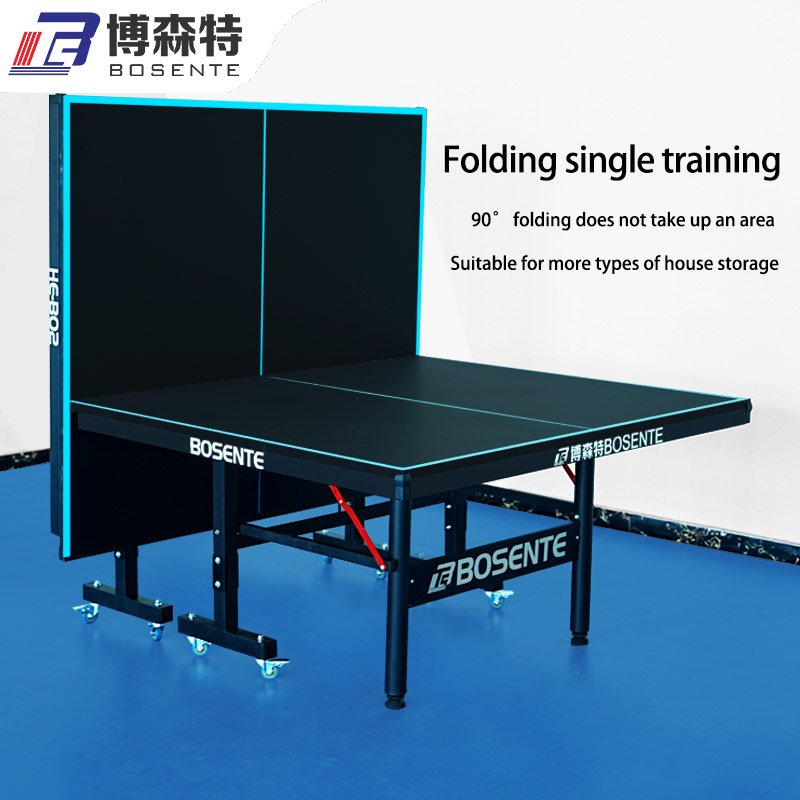 HE-B02 Household Table Tennis Table Indoor Foldable and Removable 25mm Steel Products 110 106 Bosente CN;HEB