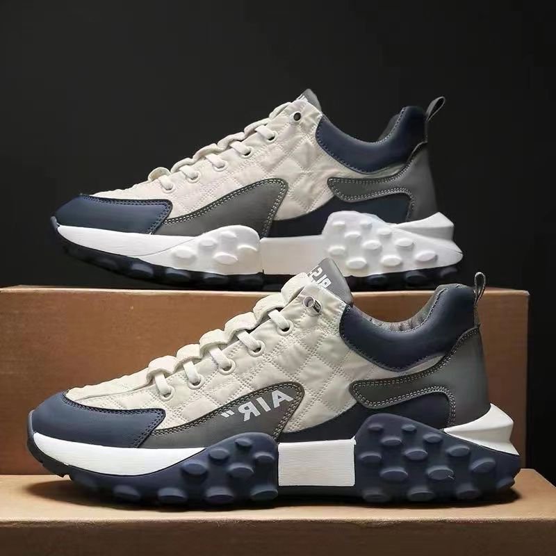 2023 Autumn Break-Collet Processing Sports Recreational Men's Shoes Air-Sliding Slipper Humpty Shoes