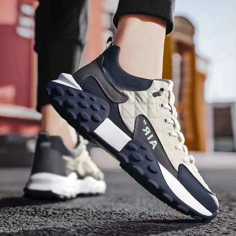2023 Autumn Break-Collet Processing Sports Recreational Men's Shoes Air-Sliding Slipper Humpty Shoes