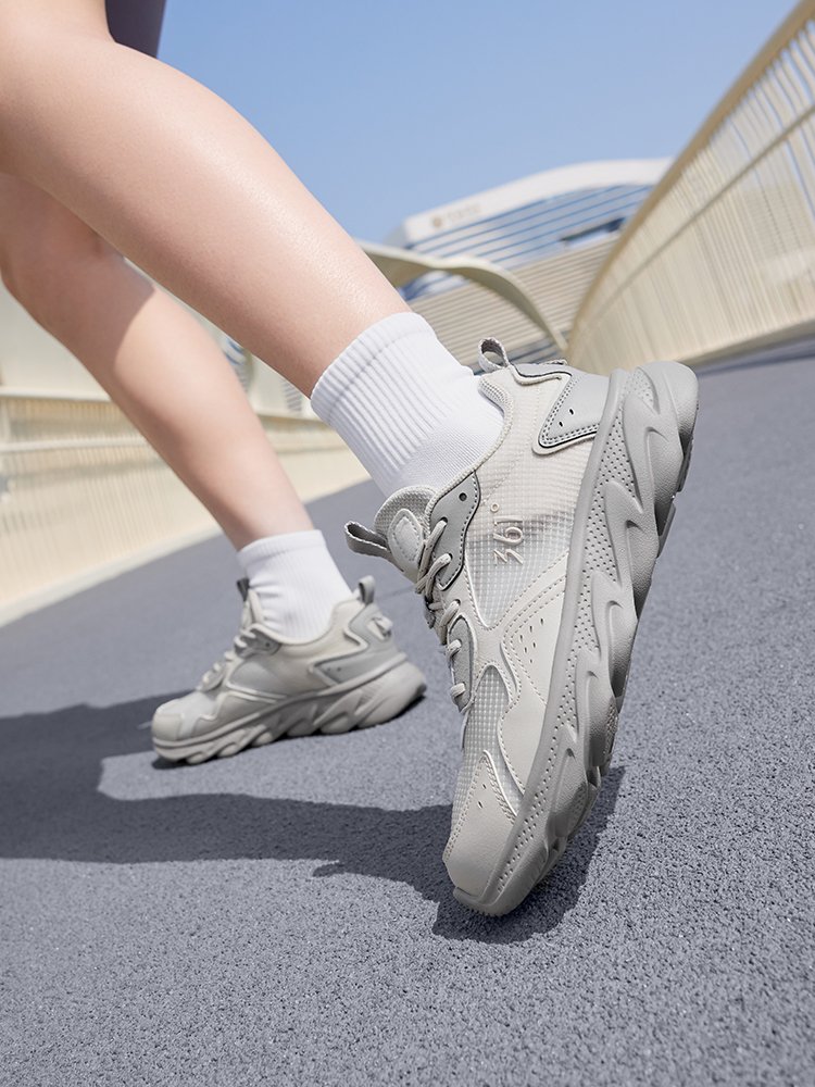 361 women's sneakers, 2024 centimetres of sneakers, skimming through the air