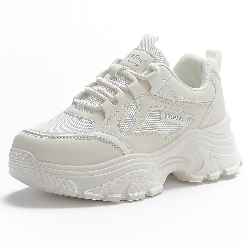 Old man's shoes and girls, 2024, new air-skinned whites and light-shoes for the summer
