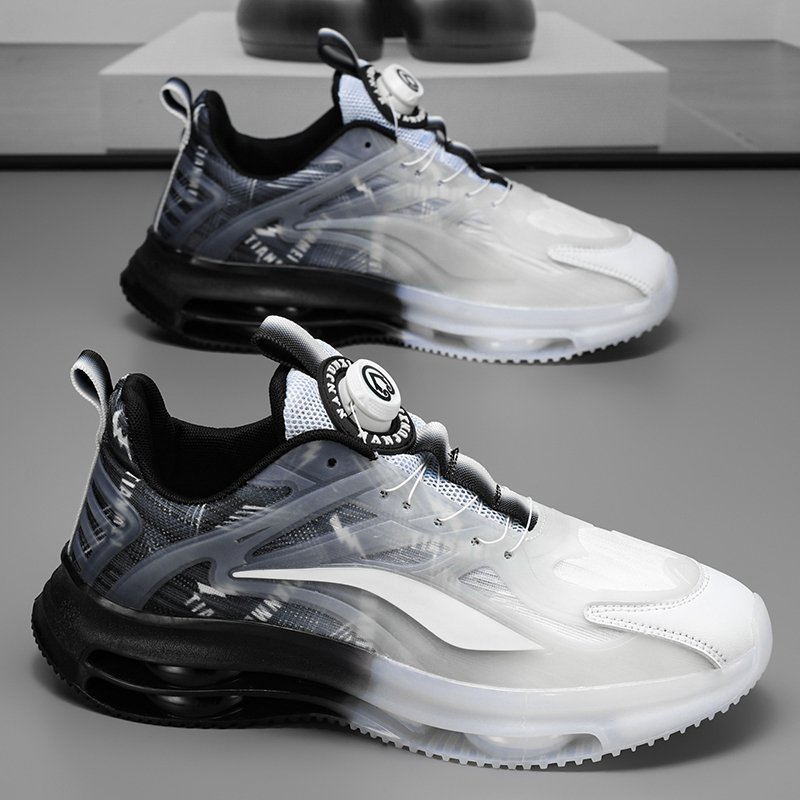 Rotating buttons for boys, Autumn Ventilation Net for junior junior high school students, running shoes for boys