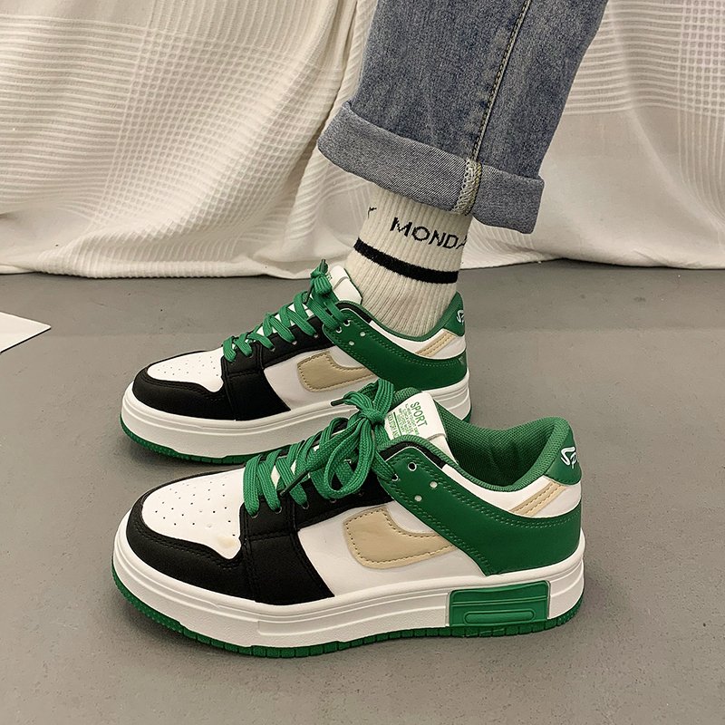 the 2024-high-floor sports shoe girl spring and autumn ins, the new one for winter