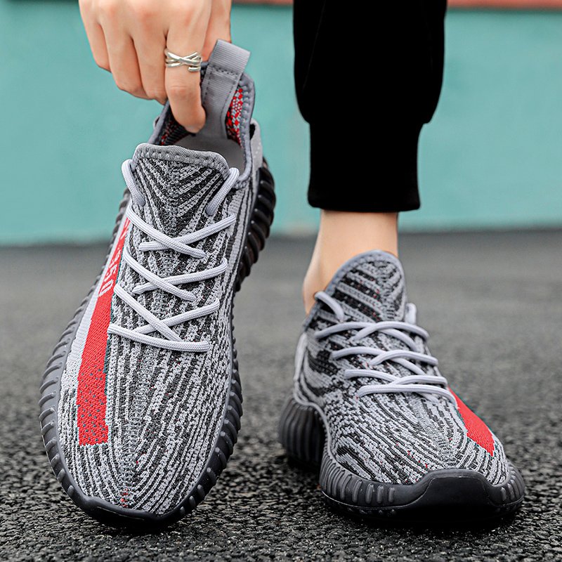 Coconut Shoes, 2024 new sports, fun, web-weaving, man running the pops