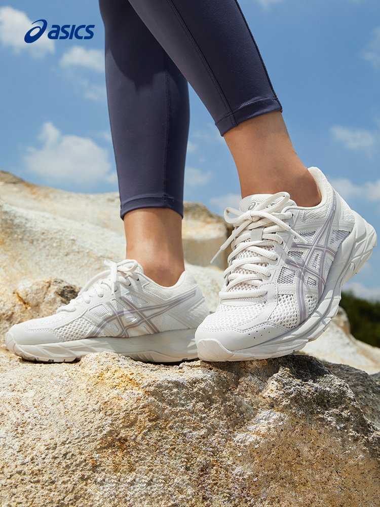 ASICS GEL-CONTEND 4 WOMEN JOGGING SHOES THROUGH THE NET AND LIGHT FROM THE TREMORS