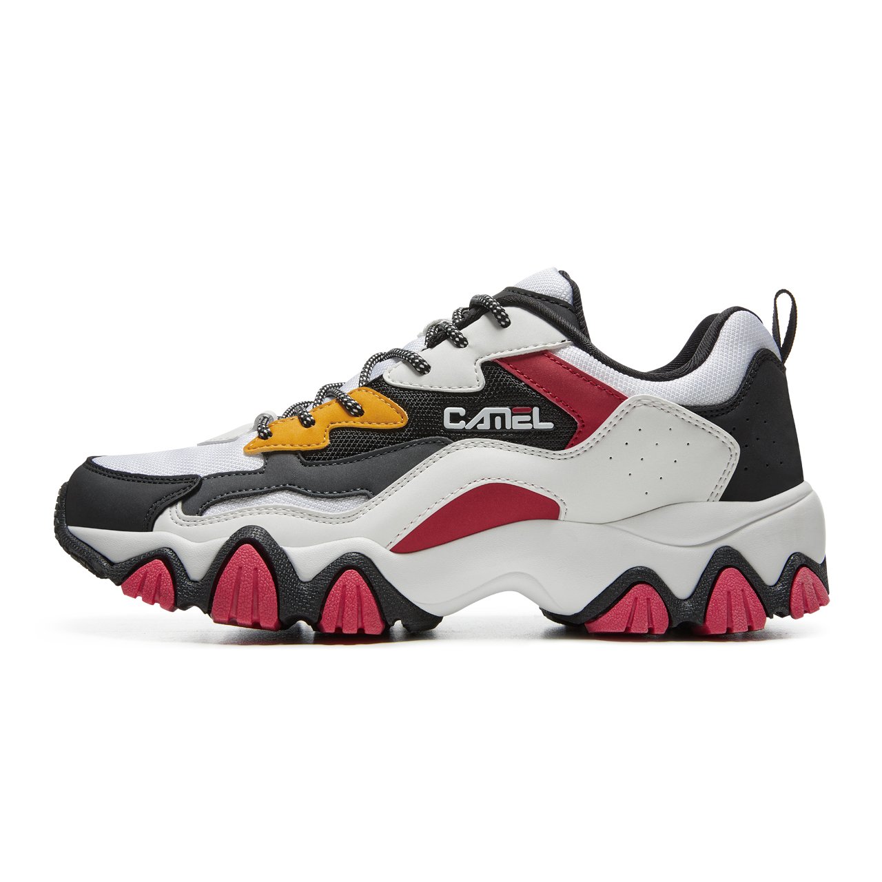 Camel sneakers, male and female white shoes, male and female, skate-resistant, air-retarded, leisure shoes