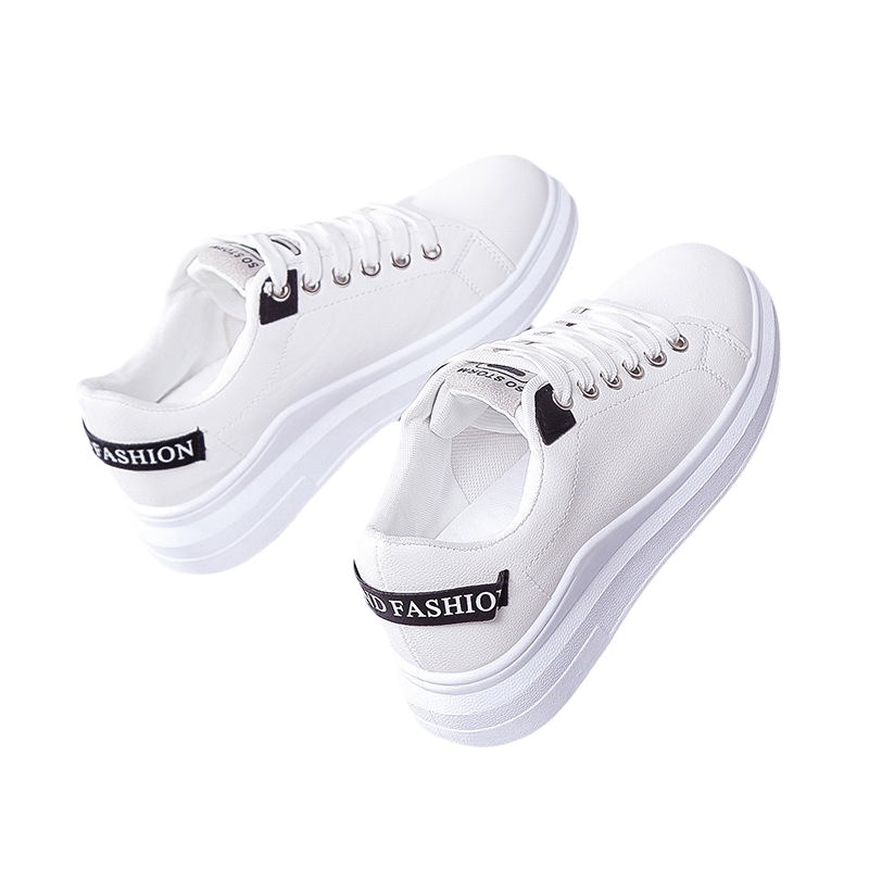Little white shoe girl with 2024 new flashbacks and slabs with a dress for summer