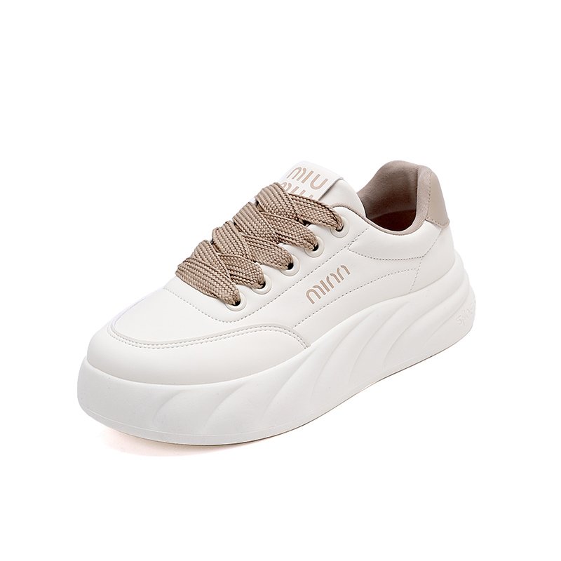 Shoe children's new soft-slip-proof white shoes in autumn 2024