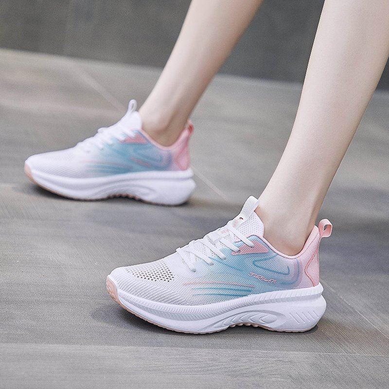 Li Ning Hinun Chun and Autumn Shoegirls 2024 new running shoes lighten the soft-floor sneakers