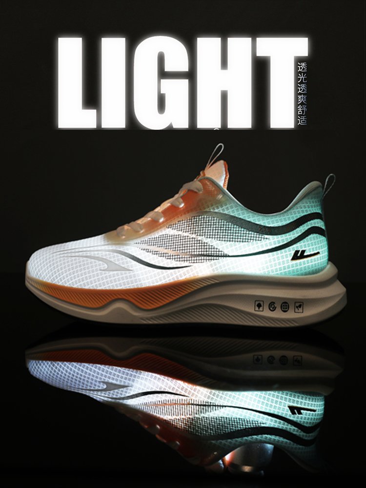 Back to official boys' shoes for the summer with ice-wire-net sports shoes