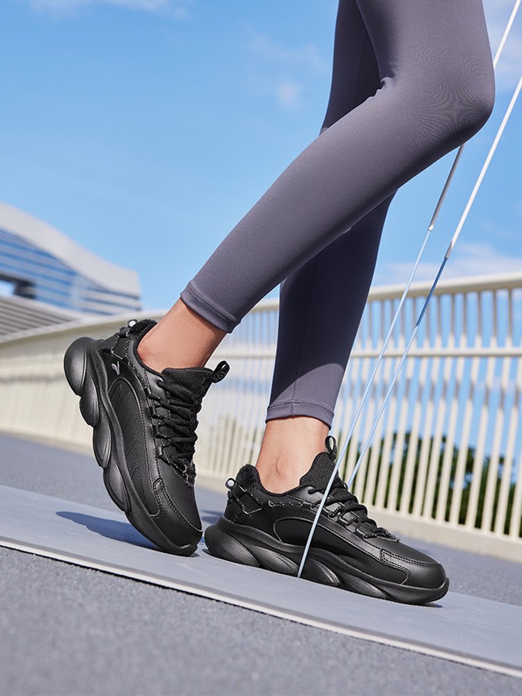 361 female sneakers, black sneakers, 2024 new net, tremors, lids, lids, lids