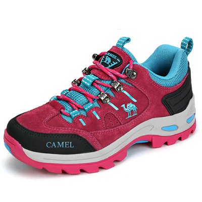 Scramble-seated, recreational camel girl shoes, spring walk-up shoes, water-proof, ski-free, snow boots