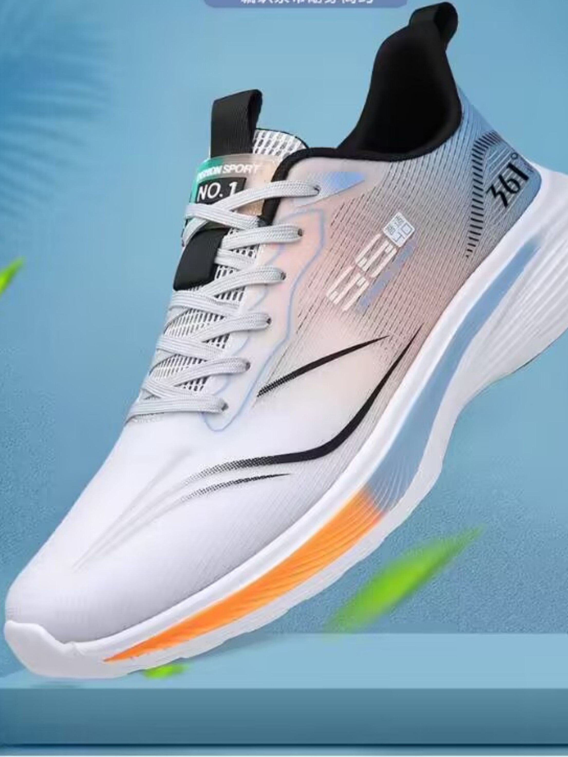 361 real running shoes, 2024, new net air-smuggling sneakers