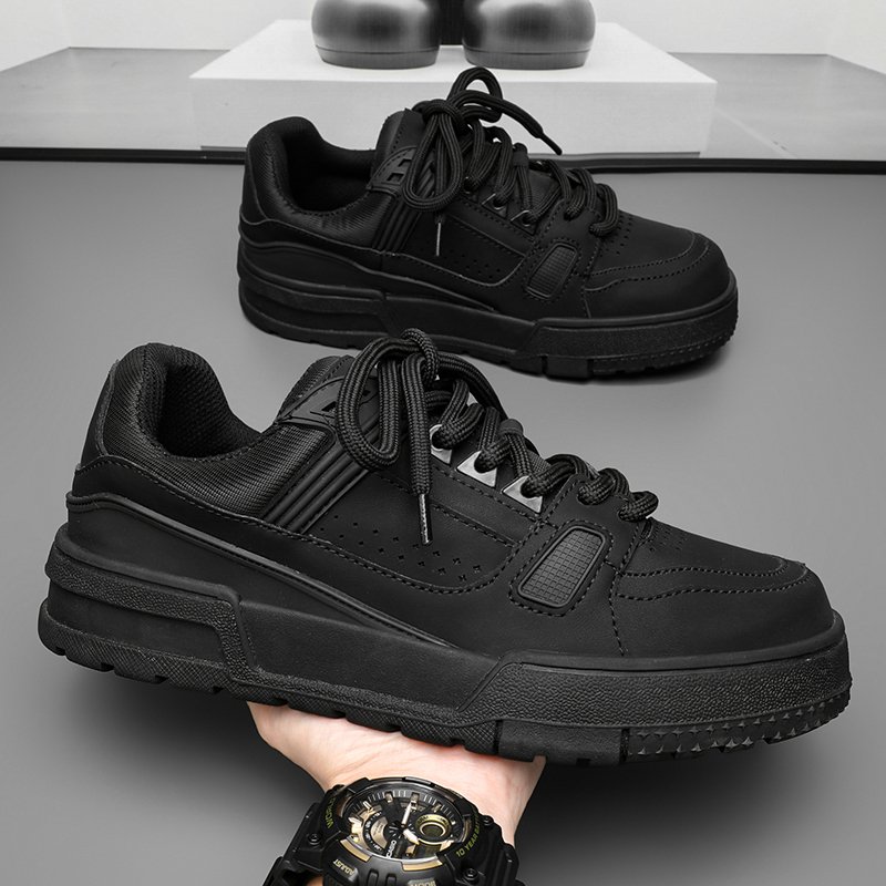 A small group of people designed the original retrograde black shoes with bread