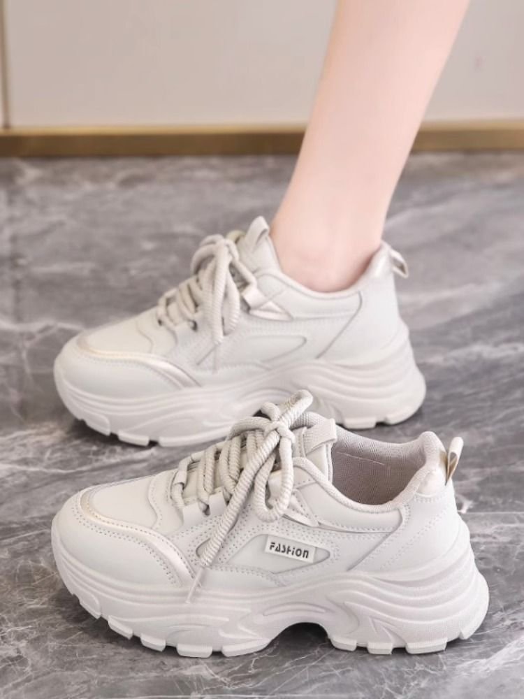 The old man's shoes and the girls are stomping on the shit