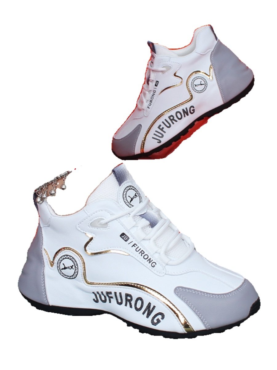 Special-priced red-breathing sports shoes