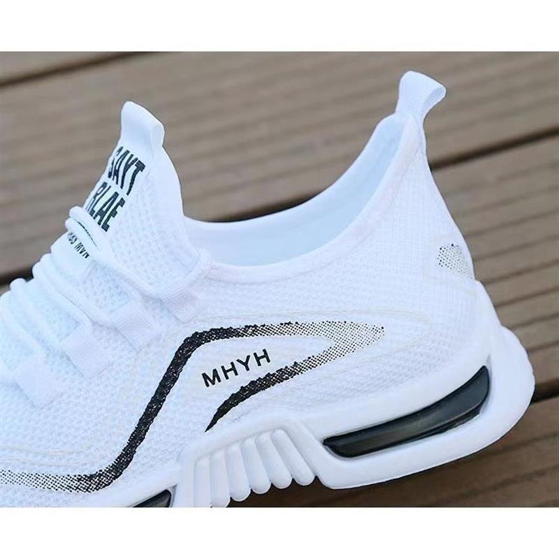 2022 male sneakers, new summer sneakers, cosmopolitan white shoes, air-weaving leisure shoes, foreign trade shoes