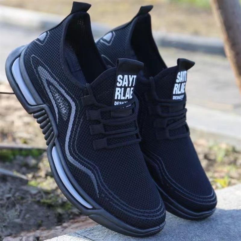 2022 male sneakers, new summer sneakers, cosmopolitan white shoes, air-weaving leisure shoes, foreign trade shoes