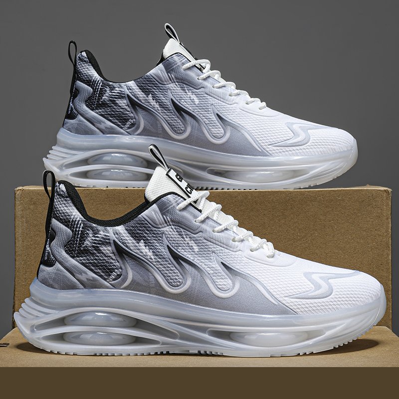 Li Ning Qi Men's Shoes Summer Invent Youth Sports Ramps High air cushions and Net Pop Shoes