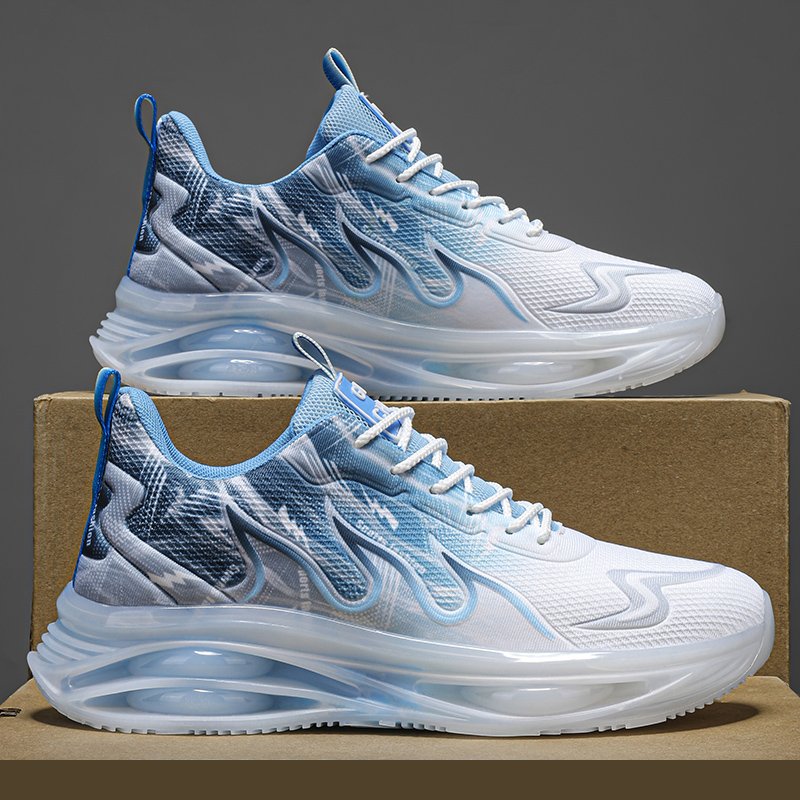 Li Ning Qi Men's Shoes Summer Invent Youth Sports Ramps High air cushions and Net Pop Shoes