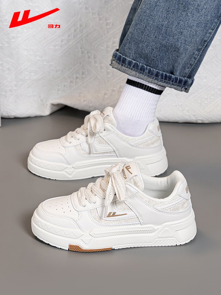 ♪ Backward white shoe girl 2024 new spring and autumn shoes full of sports shoes full of white shoes ♪