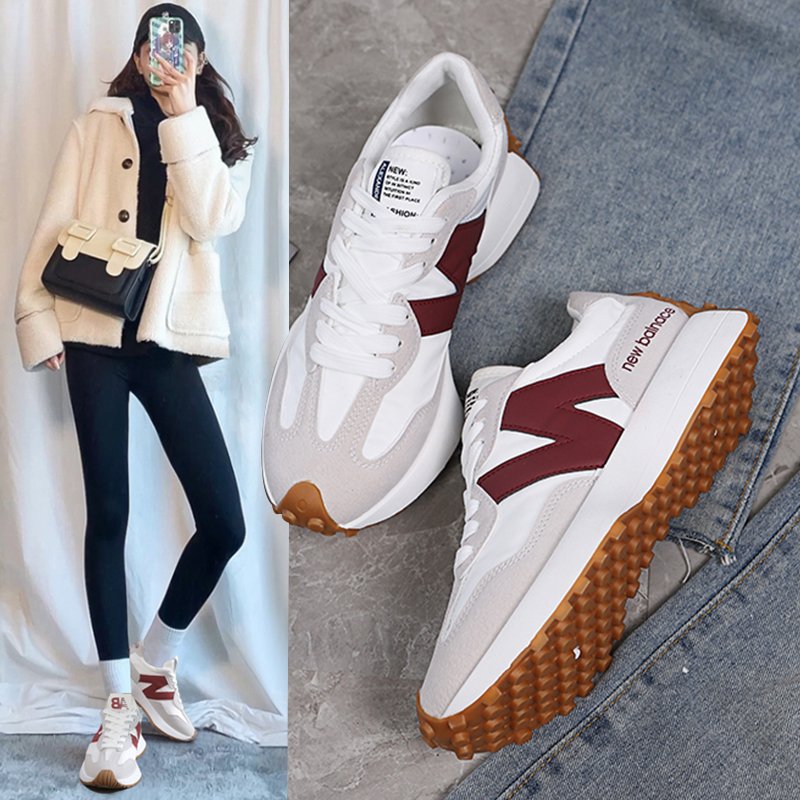 Waffle Agam Shoegirls 2024 new, young, sprung and autumn old man's shoes are so hot and leisurey